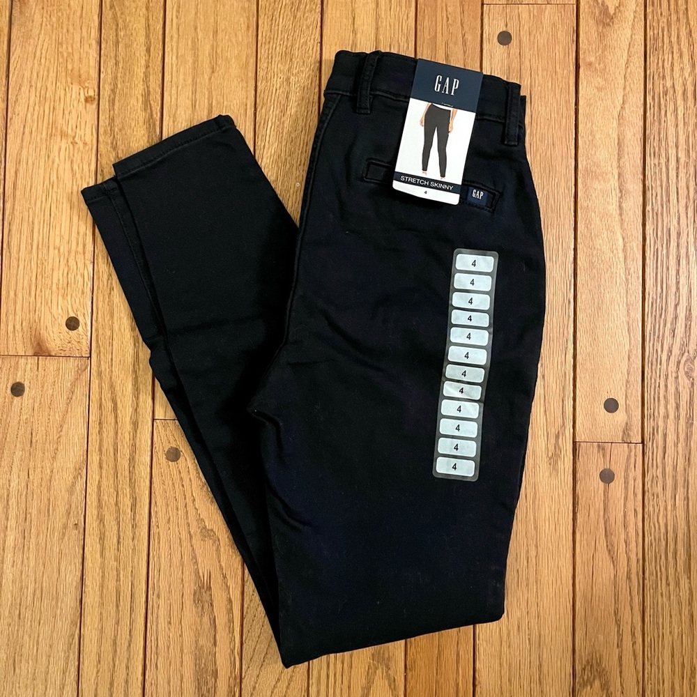 GAP Stretch Skinny Black Dress Pants - NWT!